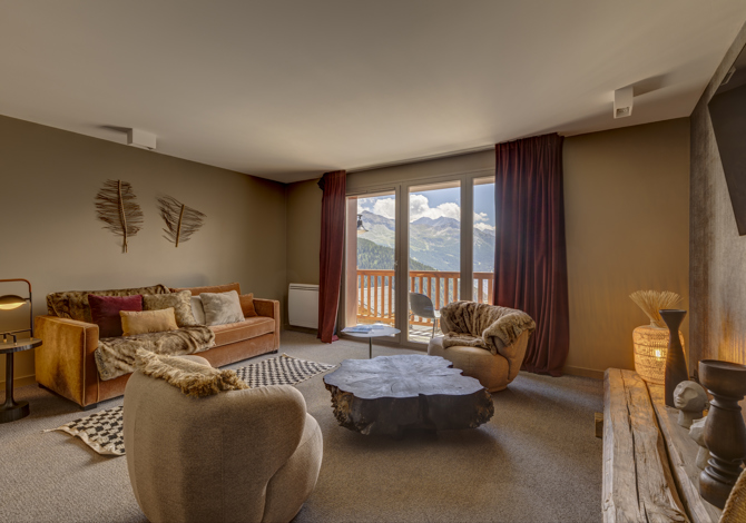 Bergsuite met balkon en halfpension - Hôtel I.L.Y Rosière 4* - La Rosière