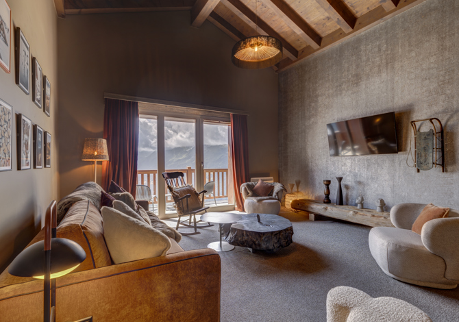 Prestige Suite met bubbelbad en halfpension - Hôtel I.L.Y Rosière 4* - La Rosière
