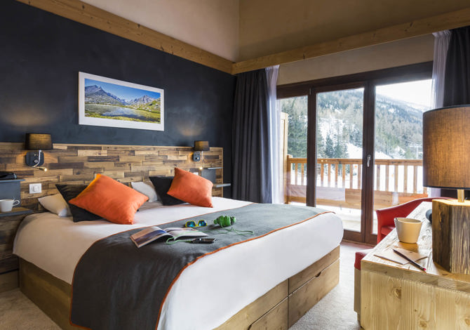 Superieure Kamer appartement voor 2 Personen met Ontbijt - Saint Charles Hôtel & Spa 4* - Val Cenis Lanslebourg