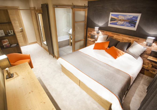 Superior Kamer appartement 2 personen met halfpension en uitzicht op de pistes - Saint Charles Hôtel & Spa 4* - Val Cenis Lanslebourg