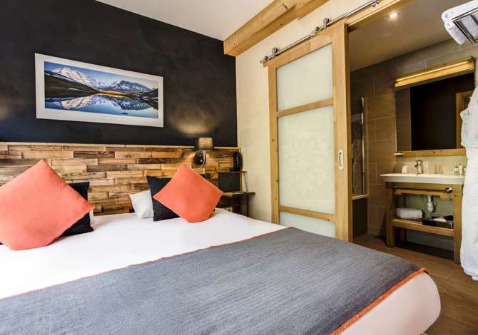 Deluxe Kamer appartement 2 Personen met ontbijt - Saint Charles Hôtel & Spa 4* - Val Cenis Lanslebourg