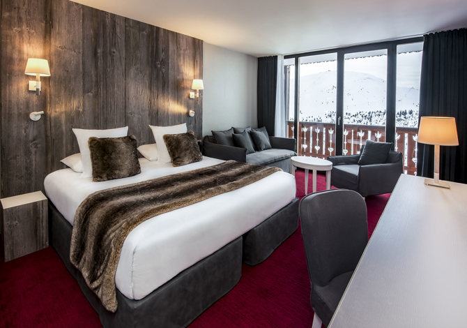 Privilege Kamer appartement 2 Personen met ontbijt - Hôtel Le Pic Blanc 4* - Alpe d'Huez
