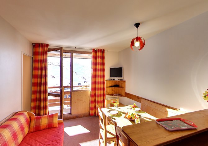 2 Kamer appartement 6 personen Roundhill - Residentie le Chamois d'Or 3* - Dutchweek - Val Thorens