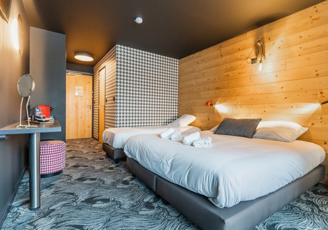 Kamer appartement 3 Personen Standaard - Résidence Cristal Lodge - Serre Chevalier 1350 - Chantemerle