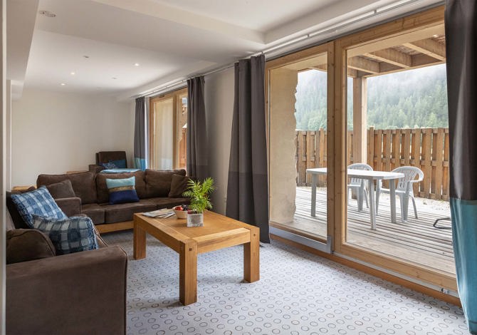 Appartement Montchavin 4 kamers 10 personen - residentie Chalets les Amis 4* - Peisey-Nancroix