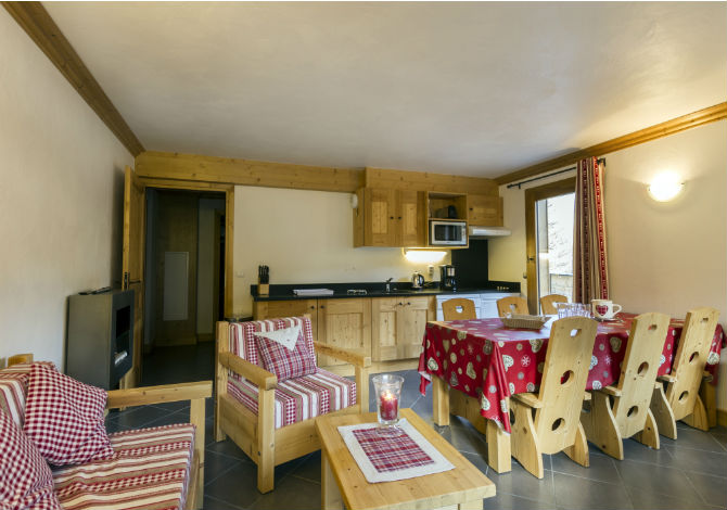 4 Kamer appartement 6 Personen - Résidence Le Critérium 3* - Val Cenis Les Champs