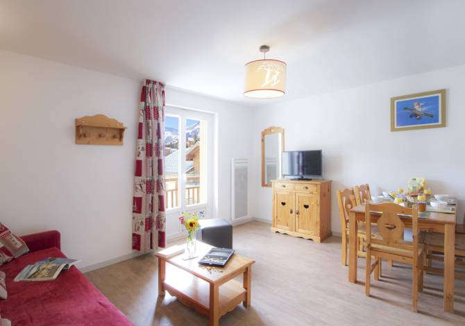 2 Kamer appartement 4 personen - Résidence Odalys L'Ours Blanc - Les Deux Alpes Venosc