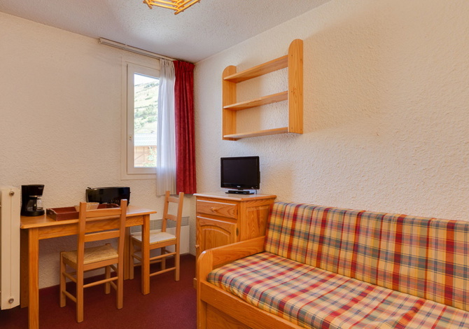 Studio 2 personen - Résidence Vacanceole Côte Brune - Les Deux Alpes Centre