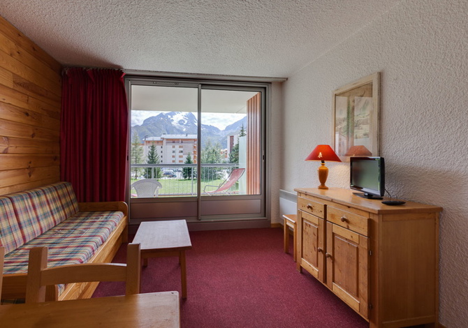 2 Kamer appartement 6 Personen - Résidence Vacanceole Côte Brune - Les Deux Alpes Centre