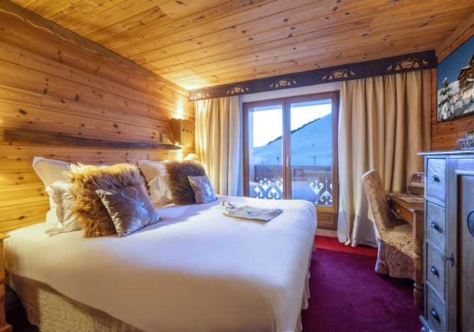 Kamer appartement Petit Comfort 2 Volwassenen met halfpension - Hôtel Au Chamois D’Or 5* - Alpe d'Huez