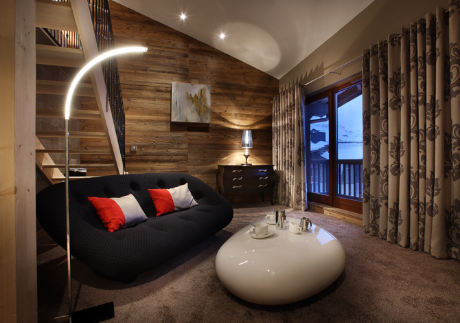 Prestige Suite voor 4 Personen in halfpension - Hôtel Koh-I Nor 5* - Val Thorens