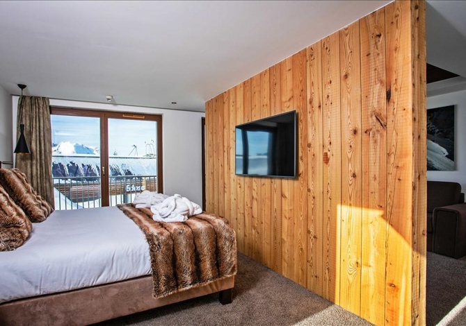 Suite 4 Personen met ontbijt - Hôtel Daria-I Nor 5* - Alpe d'Huez