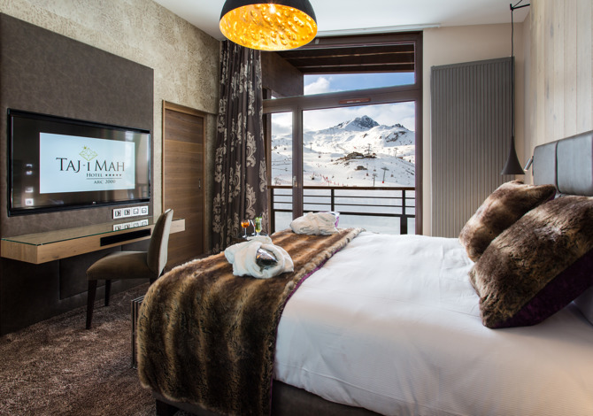 Familiekamer voor 4 personen met halfpension - Hôtel Taj-I Mah 5* - Les Arcs 2000