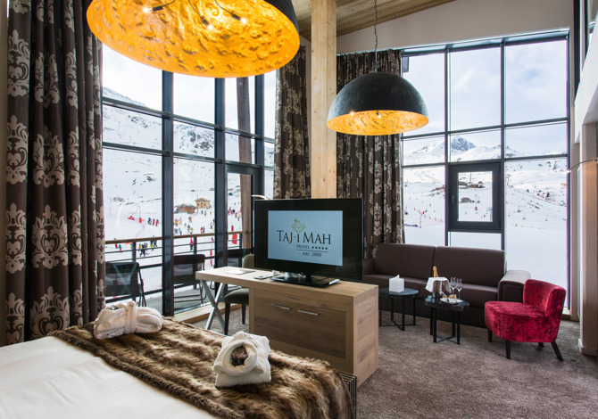 Hotel Taj-I Mah 5* - Suite 4 persons Mezzanine - Hôtel Taj-I Mah 5* - Les Arcs 2000