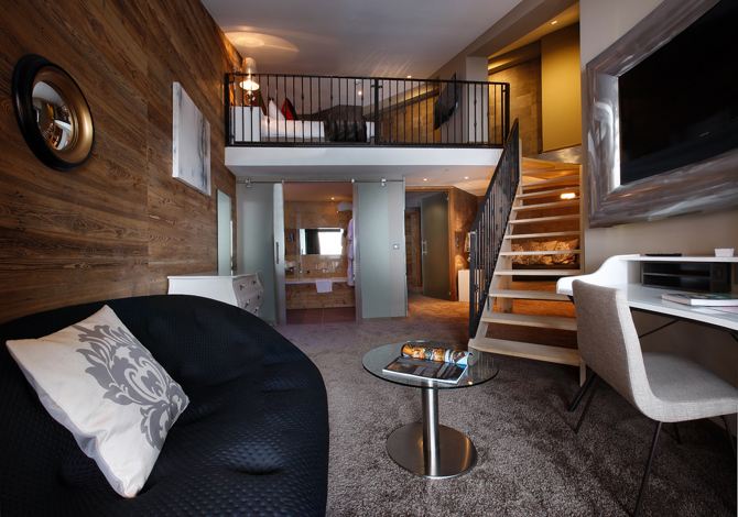 Junior Suite 3 Personen met ontbijt - Hôtel Koh-I Nor 5* - Val Thorens