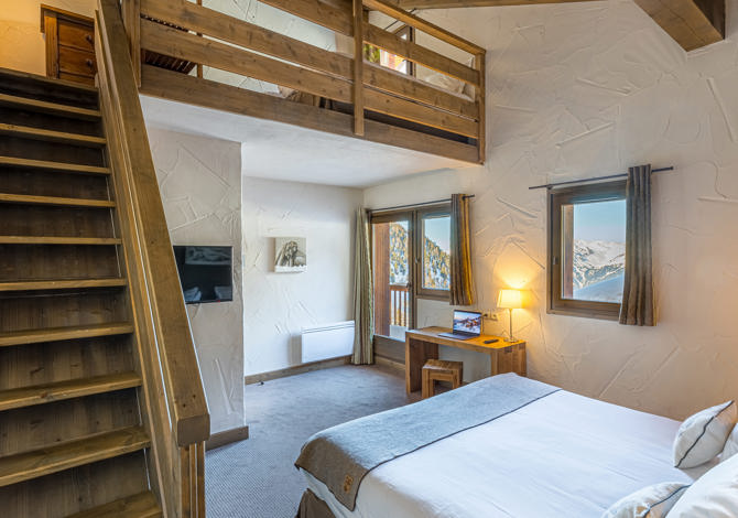 Suite Junior 2 Volwassenen met Ontbijt - Hôtel Carlina 4* - Plagne - Belle Plagne