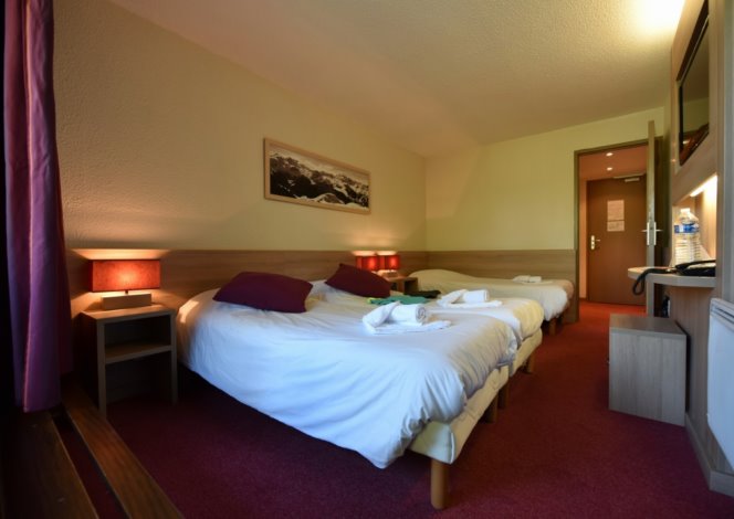 Kamer 3 personen - Hôtel Club MMV Saint Gervais Monte Bianco 3* - Saint Gervais Mont-Blanc