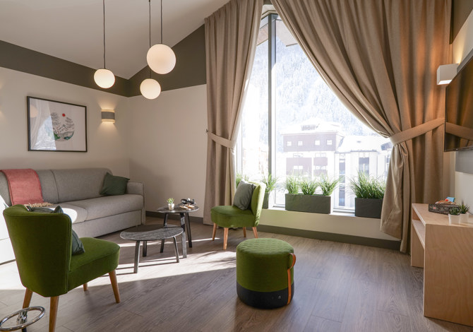 3 kamers 6 personen - Hôtel PlanB - Living Chamonix - Chamonix Sud