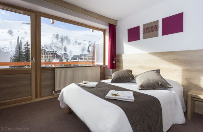 Kamer appartement voor 3 personen - Hotel Club MMV Le Panorama 3* - Les Deux Alpes Centre