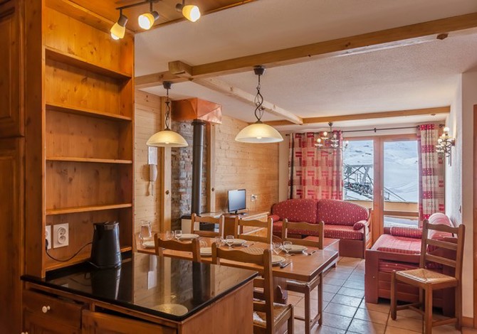 4 kamer appartement 6/8 personen Snow & Co - Residentie Les Balcons de Val Thorens & Spa 4* - Dutchweek - Val Thorens
