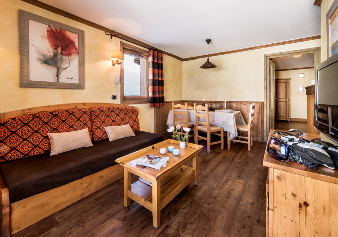 5 Stukken 10 Personen met cabine - Résidences Village Montana 4* - Tignes 2100 Le Lac