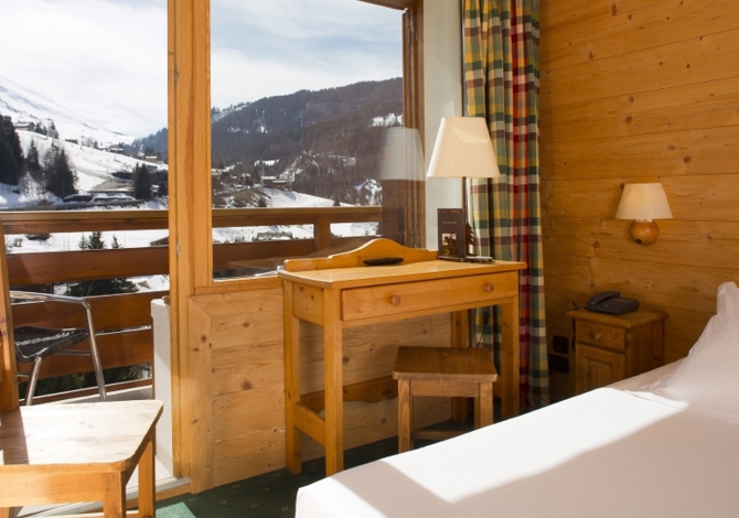 Mini-Suite 4 personen met ontbijt - Hôtel Beaulieu ** - La Clusaz