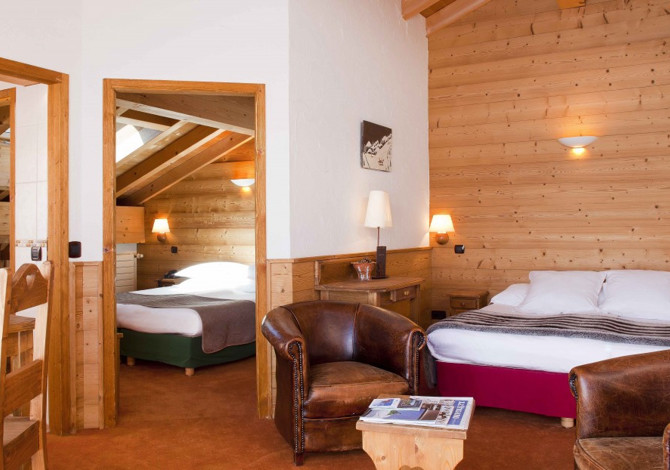Mini-Suite 4 personen met ontbijt - Hôtel Beaulieu ** - La Clusaz