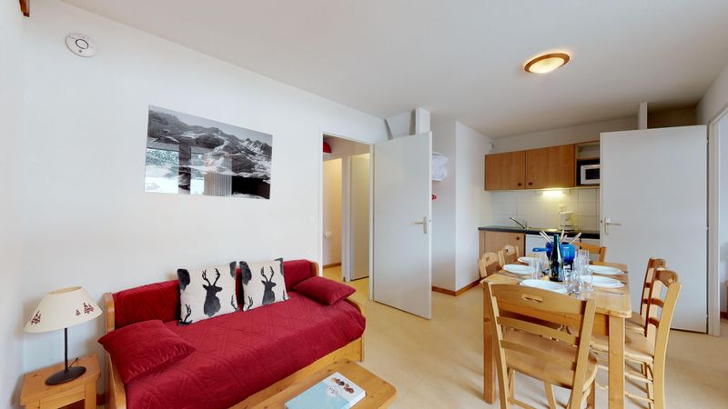 2 kamer appartement 6 personen bergzicht - Flat Balcons B 026 - PARC NAT. VANOISE appart. 6 pers. - Val Cenis Termignon