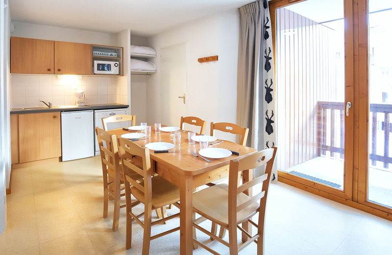 2 kamer appartement 6 personen - Flat Balcons G 036 - PARC NAT. VANOISE appart. 6 pers. - Val Cenis Termignon