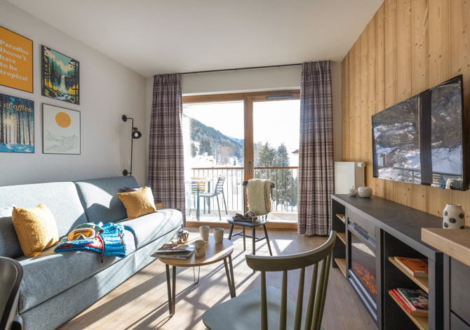 2 Kamers 4 Personen Comfort - Résidence Club MMV Le Serra Neva 4* - Serre Chevalier 1400 - Villeneuve