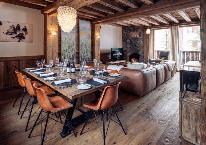 Chalet Genepy 6 Kamers 10/12 Personen met cabine - Chalet Genepy - Val d'Isère Centre