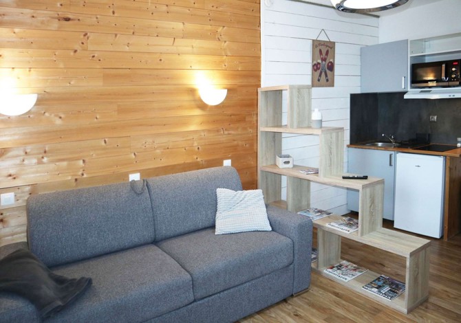 Studio 2 personen 305 - travelski home select - Résidence Le 1650 - Les Orres
