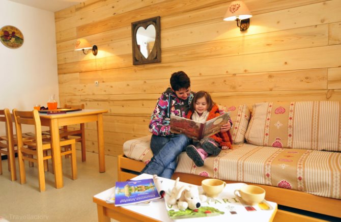 2 kamers 6 personen - Résidence Les Sittelles - Morillon 1100 Les Esserts