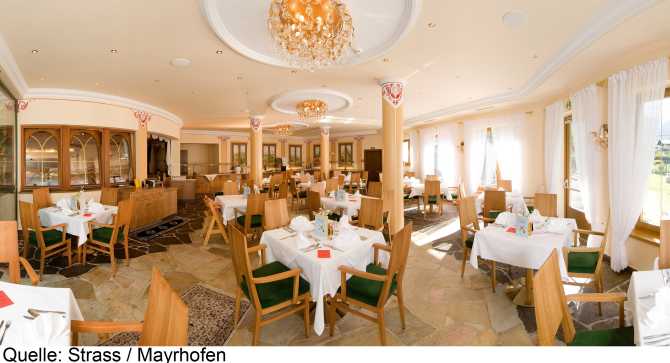 Kamer voor 2 volwassenen 2 kinderen met Halfpension - Sport & Spa Hotel Strass - Mayrhofen