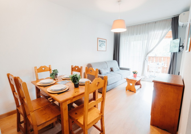 2 kamers voor 6 personen met slaapgedeelte - Résidence Vacanceole Le Domaine de la Vallée d'Ax 3* - Ax les Thermes