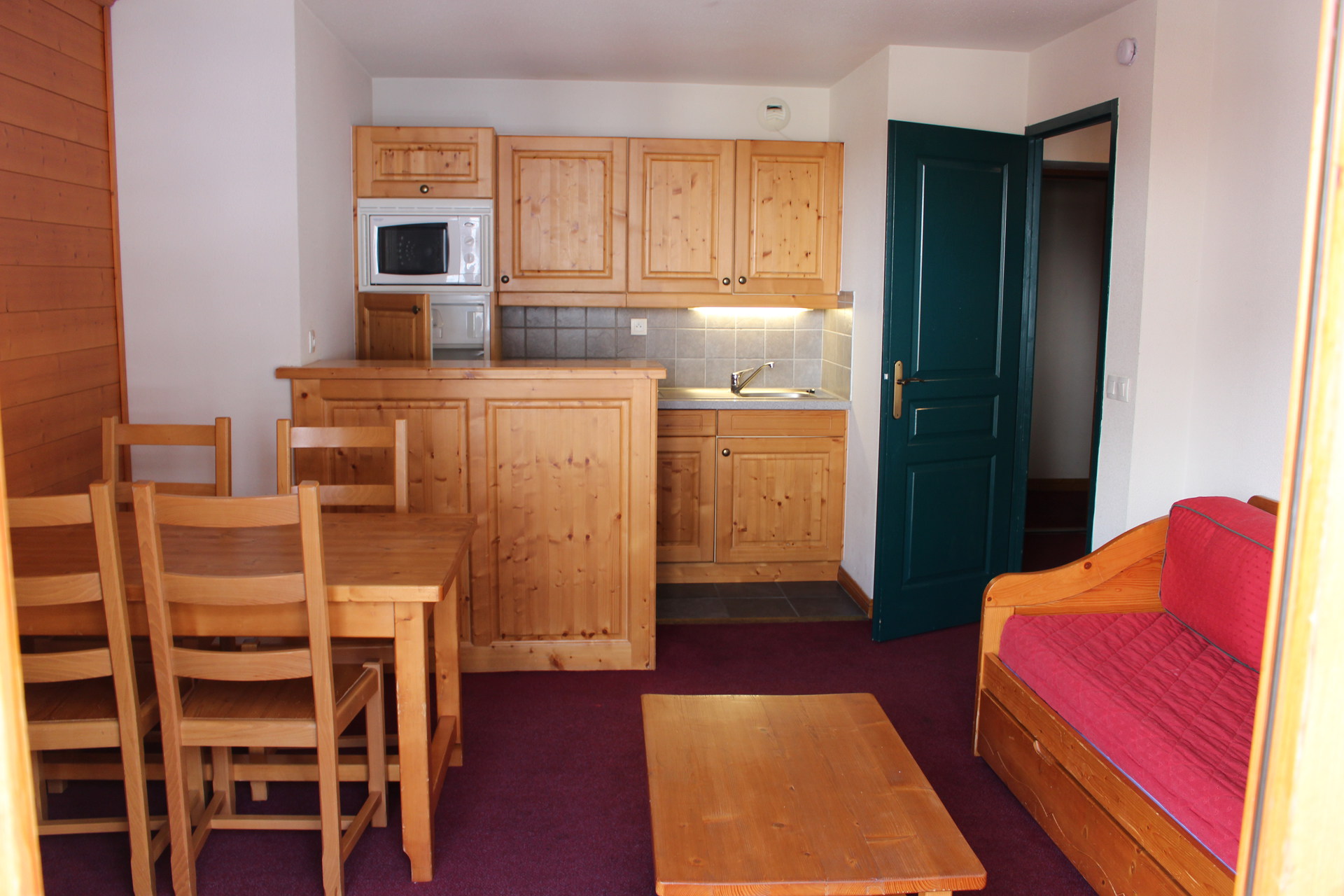 2 Kamer appartement 4 Personen Classique CHGAL521 - Chalets Du Galibier Ii - Valloire
