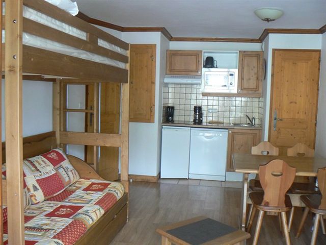 2 pieces 5 personen Klassiek GENT004 - Appartements Gentiane Hameau De La Vallee D'or - Valloire