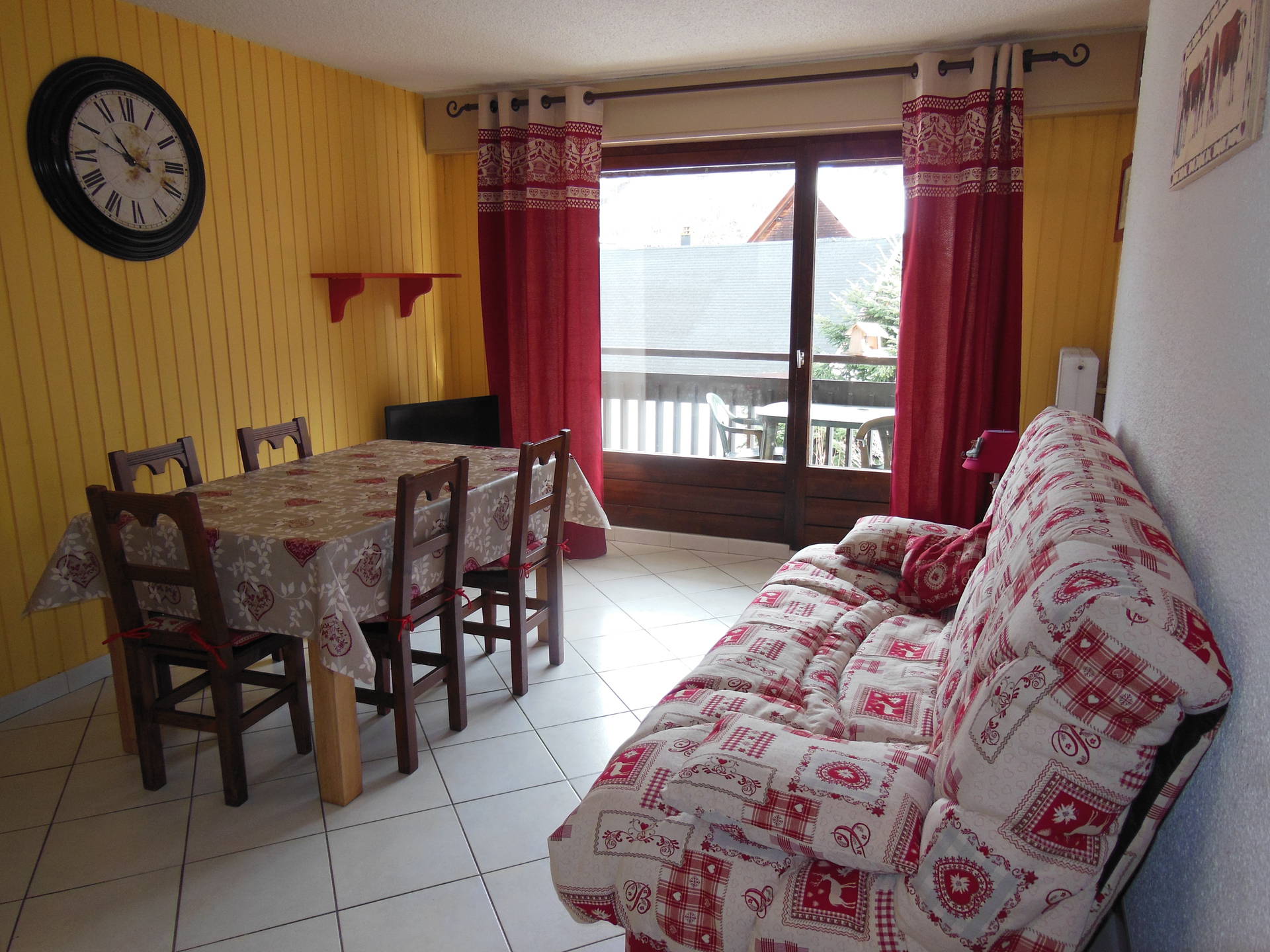 Kamer appartement 5 Personen Classique ROCHER1A - Appartements Le Rocher Saint Pierre - Valloire