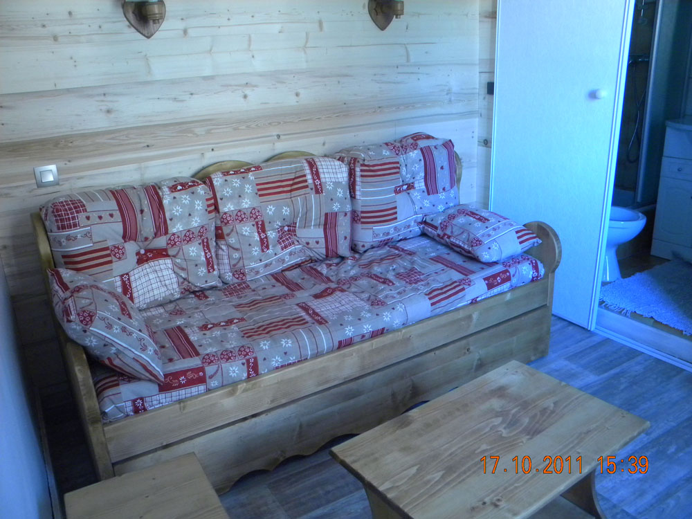 Kamer appartement 2 2 Personen Classique RAPIN22 - Appartements Residence Rapin - Valloire