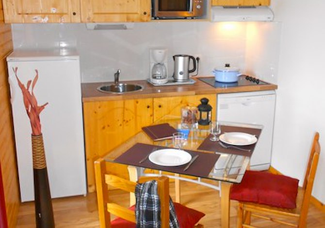 Studio 2 personen - Résidence Les Balcons du Recoin 3* - Chamrousse