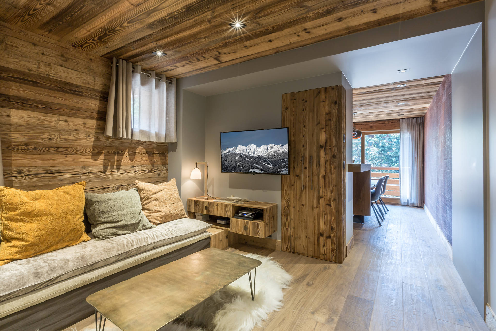 4 kamer appartement 6 personen De charme RESID06 - Appartements Residence Du Centre D - La Clusaz