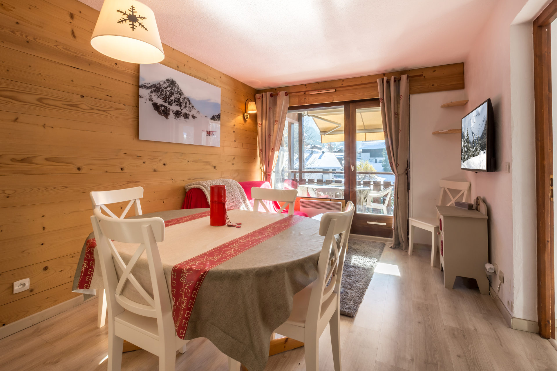 3 kamers 6 personen Confortable VALB09 - Appartements Val Neige B - La Clusaz