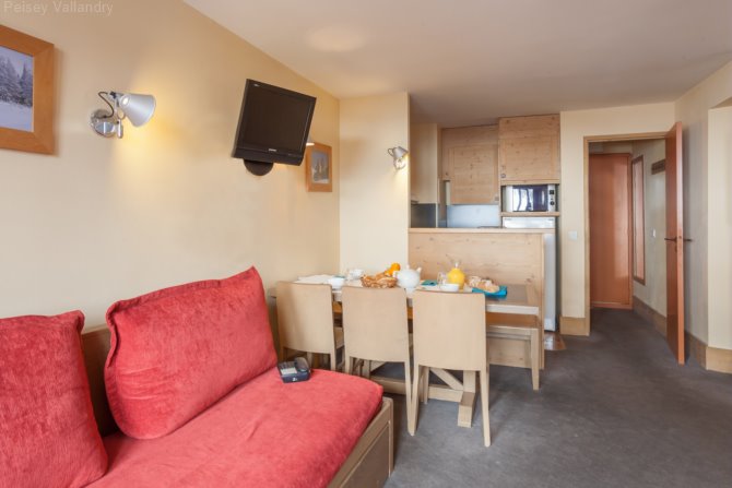 Appartement 3 kamer appartement 6/7 personen Standaard - Pierre & Vacances Residentie Les Balcons de Bellevarde - Val d'Isère La Daille
