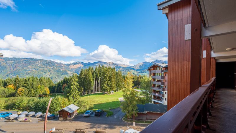 2 kamer appartement 6 personen met uitzicht op de skipistes - Flat Les Eterlous N°39 - 3P6 - Morillon 1100 Les Esserts