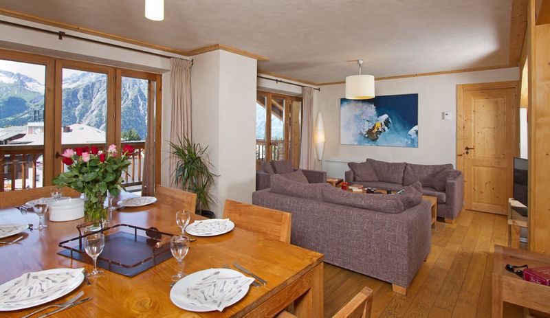 4 kamer appartement 8 personen uitzicht op de bergen - Flat Cortina N°52 - 4P8 - Les Deux Alpes Venosc