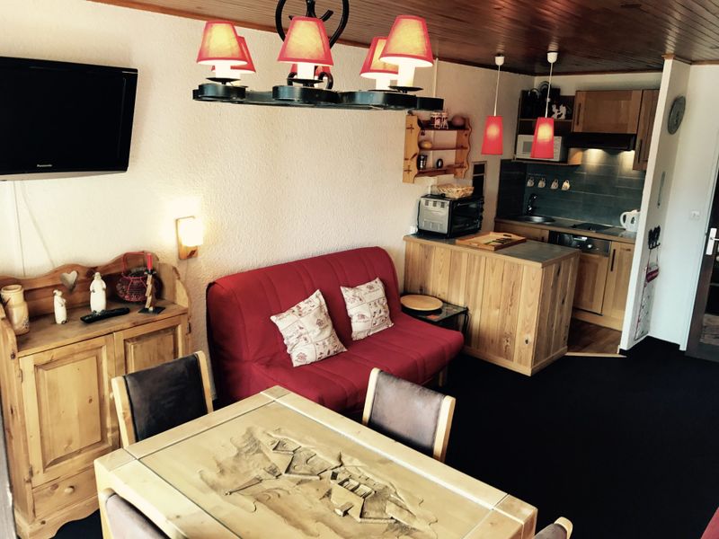 Studio 4 personen met bergzicht - Studio Eperon 2 N°E4 - ST4 - Les Deux Alpes Centre 