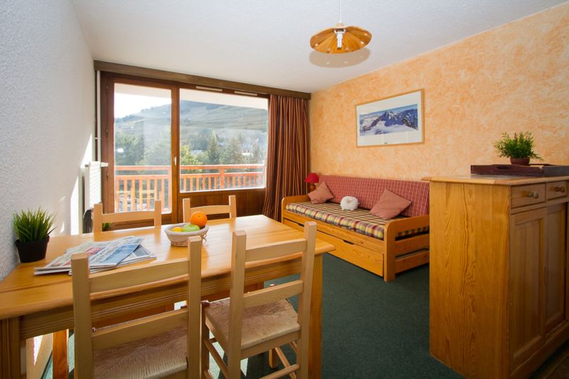 Studio 4 personen met uitzicht op de bergen - Studio Meijotel B N°209 - ST4 - Les Deux Alpes Centre