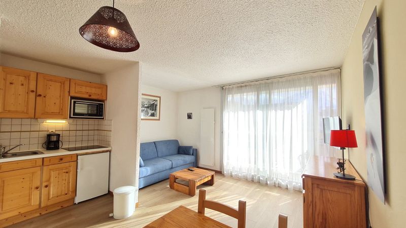 Studio 4 personen bergzicht - Studio Vallée Blanche B N°E2 - ST4 - Les Deux Alpes Centre