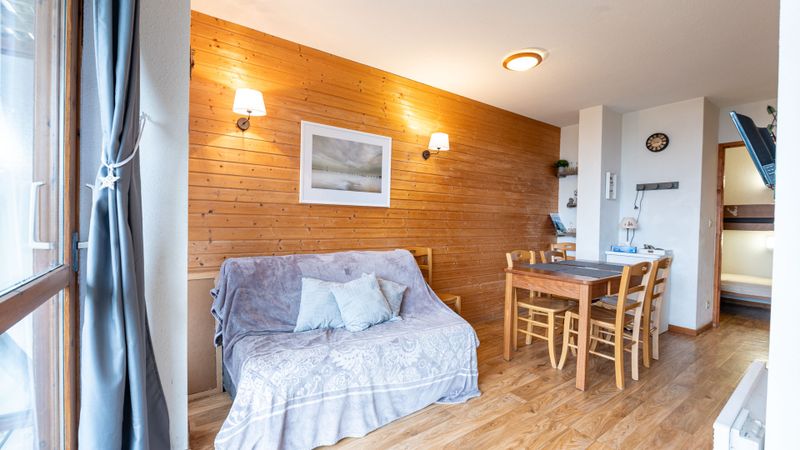 Studio 6 personen vue jardin - Studio V du Bachat SILENE A N°05 ST6 - Chamrousse