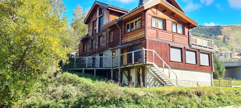 2 kamer 6 mensen uitzicht op de bergen en uitzicht op de skipistes - Flat Chalet Coop N°B - 2P6 - Les Deux Alpes 1800